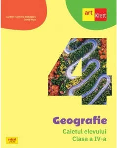 Coperta cărții Geografie. Caietul elevului. Clasa a IV-a