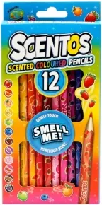 Coperta cărții Set 12 creioane colorate si parfumate