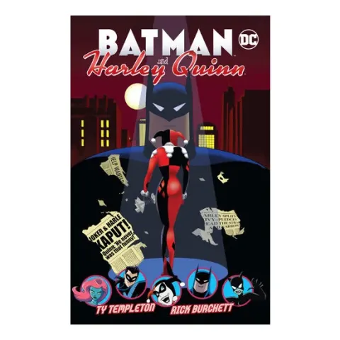 Coperta cărții Batman and Harley Quinn