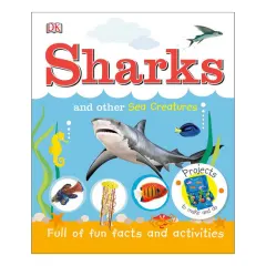 Coperta cărții Sharks and other sea creatures