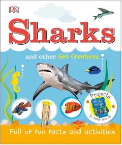 Coperta cărții Sharks and other sea creatures