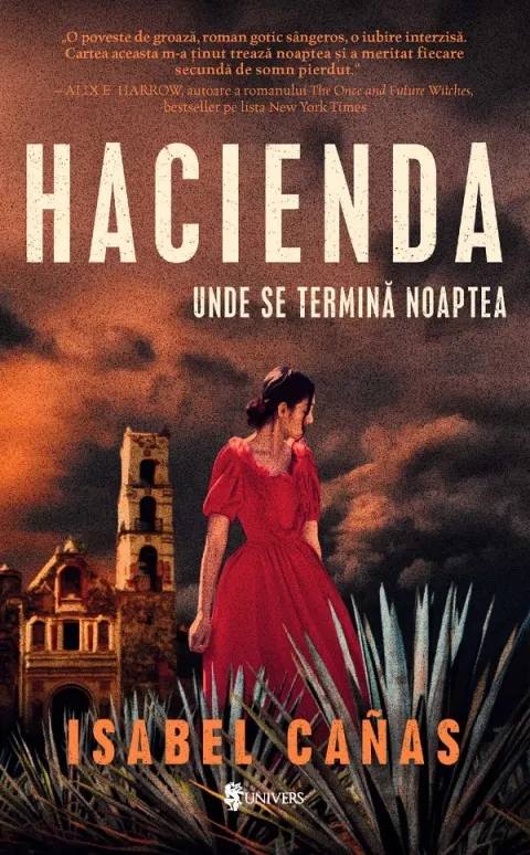 Coperta cărții Hacienda. Unde se termină noaptea