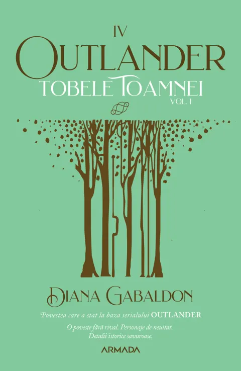 Coperta cărții Tobele toamnei. Vol.1. Seria Outlander. Partea 4