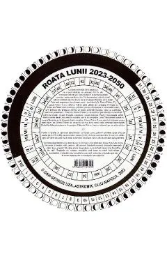 Coperta cărții Roata lunii 2023-2050 - Dan-George Uza