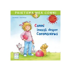 Coperta cărții Conni învață despre Coronavirus