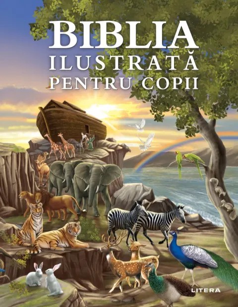 Coperta cărții Biblia ilustrată pentru copii
