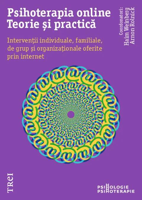 Coperta cărții Psihoterapia online. Teorie și practică