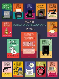 Coperta cărții Pachet polițist Rodica Ojog-Brașoveanu 15 vol