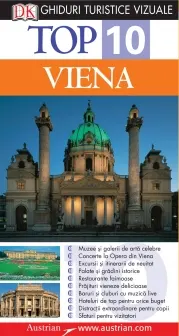 Coperta cărții Top 10. Viena. Ghiduri turistice vizuale