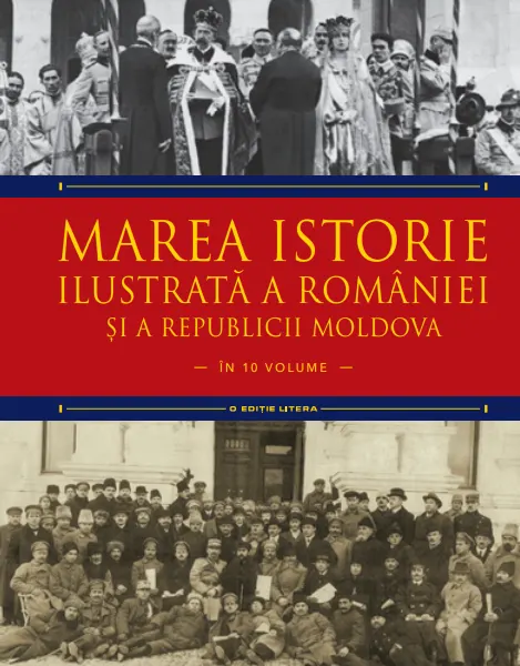 Coperta cărții Marea istorie ilustrată a României și a Republicii Moldova. Volumul 9