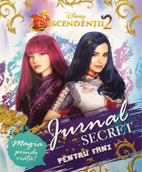 Coperta cărții Disney. Descendenții 2. Jurnal secret pentru fani