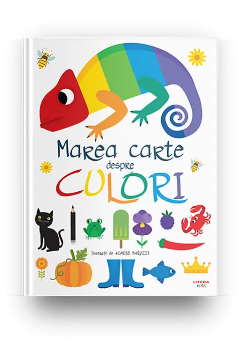 Coperta cărții Marea carte despre culori