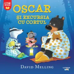Coperta cărții Oscar și excursia cu cortul