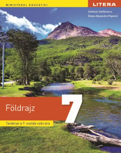 Coperta cărții Geografie. Manual in limba maghiara. Clasa a VII-a
