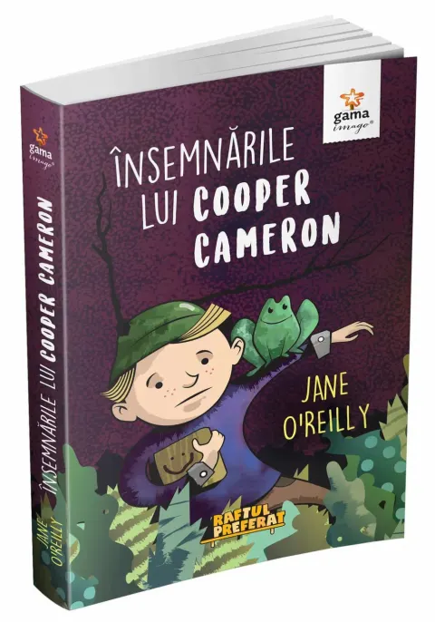 Coperta cărții Însemnările lui Cooper Cameron