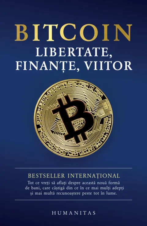 Coperta cărții Bitcoin. Libertate, finanțe, viitor