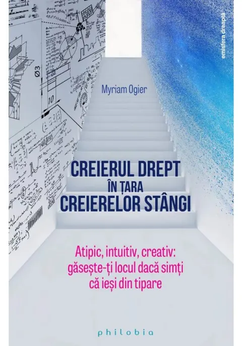 Coperta cărții Creierul drept in tara creierelor stangi: atipic, intuitiv, creativ