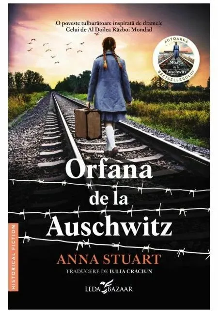 Coperta cărții Orfana de la Auschwitz