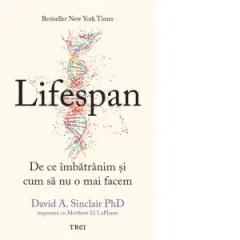 Coperta cărții Lifespan. De ce imbatranim si cum sa nu o mai facem