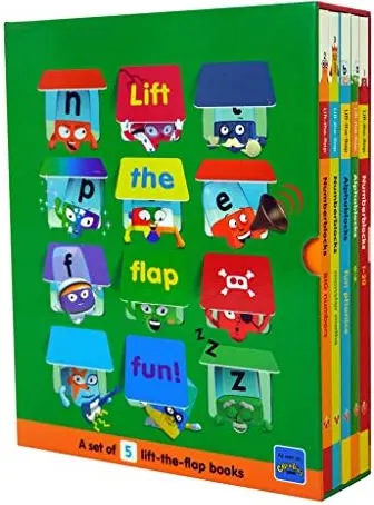 Coperta cărții Numberblocks & alphablocks lifttheflap s