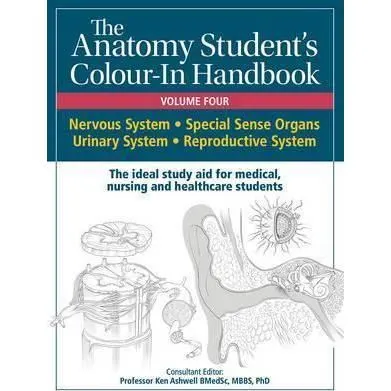 Coperta cărții Anatomy Student's Colour-In Handbook: Vol. 4