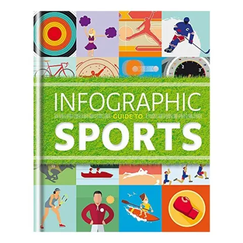 Coperta cărții Infographic guide to sports