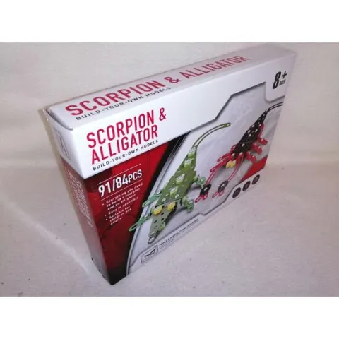 Coperta cărții Scorpion And Alligator Model Kit