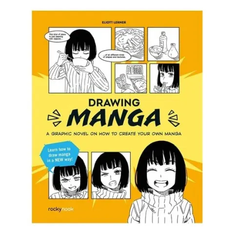 Coperta cărții Drawing Manga
