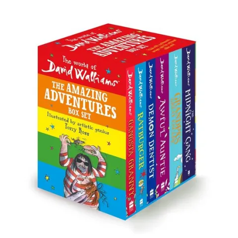 Coperta cărții The World of David Walliams The Amazing Adventures Box Set