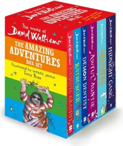 Coperta cărții The World of David Walliams The Amazing Adventures Box Set