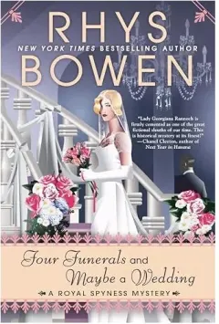 Coperta cărții Four Funerals and Maybe a Wedding, Rhys Bowen