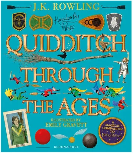 Coperta cărții Quidditch Through the Ages – Illustrated Edition
