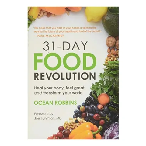 Coperta cărții 31-Day Food Revolution, Ocean Robbins