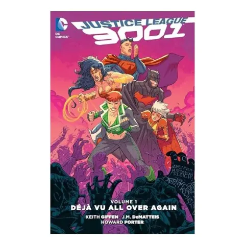 Coperta cărții Justice League 3001, Keith Giffen