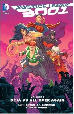 Coperta cărții Justice League 3001, Keith Giffen