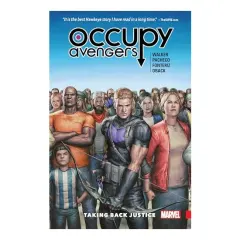 Coperta cărții Occupy Avengers, David F. Walker