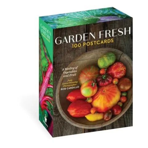 Coperta cărții Garden Fresh, 100 Postcards, Rob Cardillo