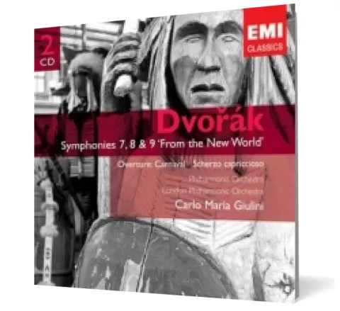 Coperta cărții Dvorak: Symphonies Nos 7,8 & 9
