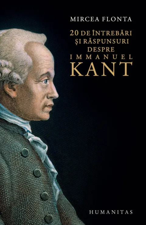 Coperta cărții 20 de întrebări și răspunsuri despre Immanuel Kant