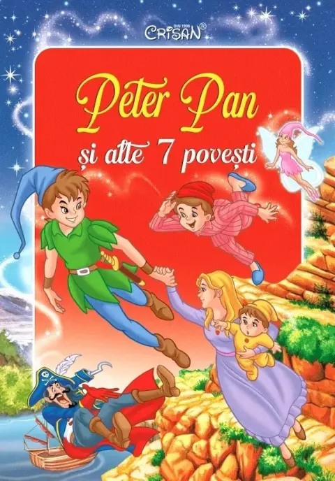Coperta cărții Peter Pan și alte 7 povești