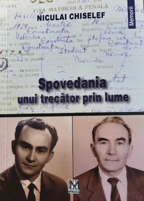Coperta cărții Spovedania unui trecător prin lume