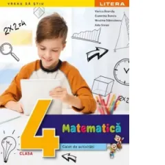 Coperta cărții Matematica. Caiet de activitati. Clasa a IV-a