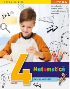 Coperta cărții Matematica. Caiet de activitati. Clasa a IV-a