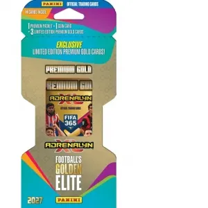 Coperta cărții Set cartonase Panini FIFA 365 Adrenalyn 2027 - Ecoblister Premium GOLD