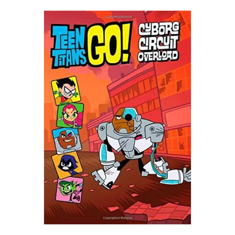 Coperta cărții Teen Titans Go! (TM): Cyborg Circuit Overload