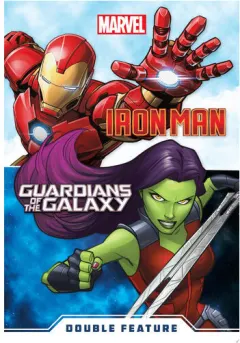 Coperta cărții Double feature : Iron Man and Gamora: Marvel Double Features