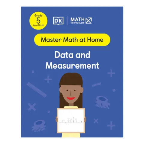 Coperta cărții Math - No Problem! Data and Measurement, Grade 5 Ages 10-11