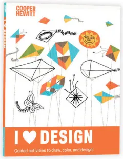 Coperta cărții I Heart Design Guided Activities to Draw, Color, and Design!
