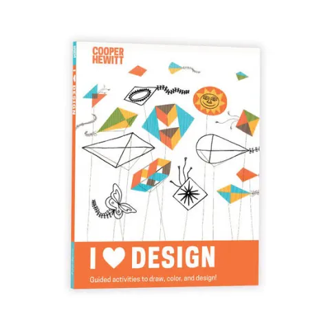 Coperta cărții I Heart Design Guided Activities to Draw, Color, and Design!