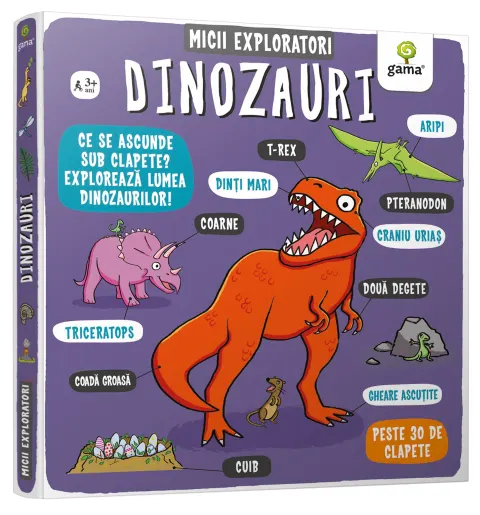 Coperta cărții Dinozauri